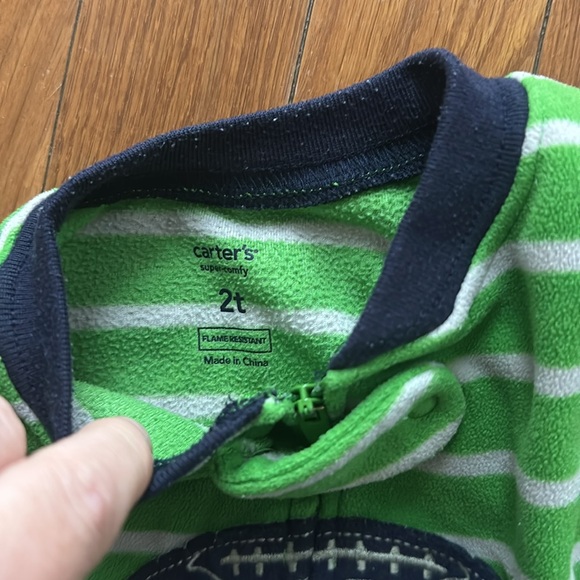 Carters toddler boy pajamas, size 2T - Picture 6 of 7